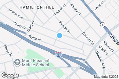 Map image of the property - 1007 Strong St