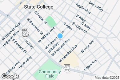 Map image of the property - 512 S Fraser St
