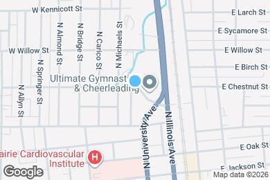 Map image of the property - 521 N Davis St