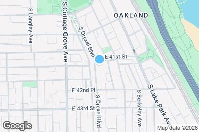 Map image of the property - 4115 S Drexel Blvd