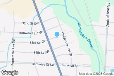 Map image of the property - 132 33rd St SE
