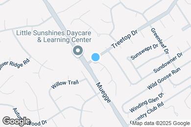 Map image of the property - 1722 Treetop Dr