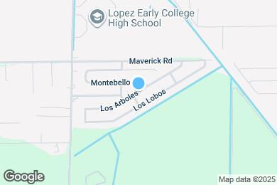 Map image of the property - 6886 Los Arboles