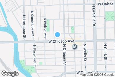 Map image of the property - 750 N Hudson Ave