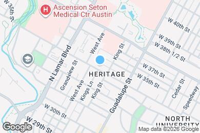 Map image of the property - 710 W 34th St