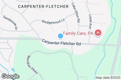 Map image of the property - 1215 Carpenter Fletcher Rd