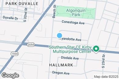 Map image of the property - 2900 Wyandotte Ave