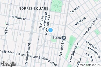 Map image of the property - 171 W. Berks St.