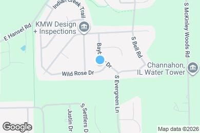Map image of the property - 26344 W Wild Rose Dr
