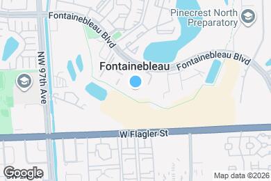 Map image of the property - 9320 Fontainebleau Blvd