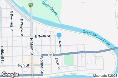 Map image of the property - 518 New St