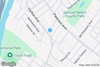 Map image of the property - 101 Carlton Ave