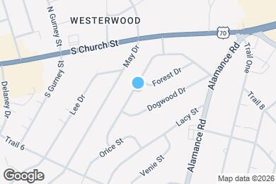 Map image of the property - 407 Laurel Hill Dr