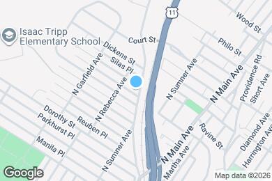 Map image of the property - 1057 Euclid Ave