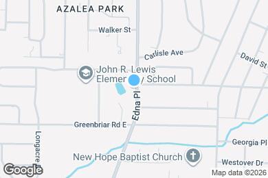 Map image of the property - 1305 Edna Pl