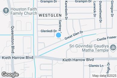 Map image of the property - 5103 Santrey Dr