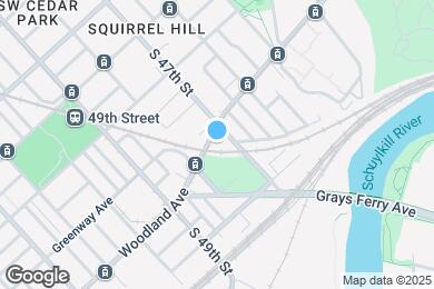 Map image of the property - 4714 Woodland Ave