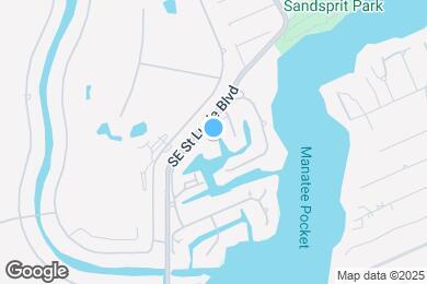 Map image of the property - 3901 SE Saint Lucie Blvd