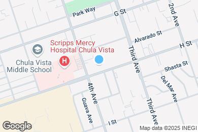Map image of the property - Urbana Chula Vista Luxury Apartments