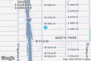 Map image of the property - 244 W 49th