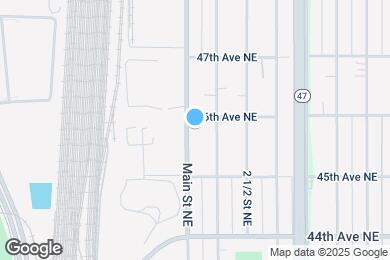 Map image of the property - 4573 Main St NE