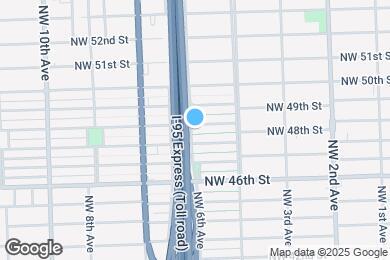 Map image of the property - 586 NW 48th St