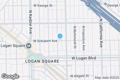 Map image of the property - 3018 W Schubert Ave