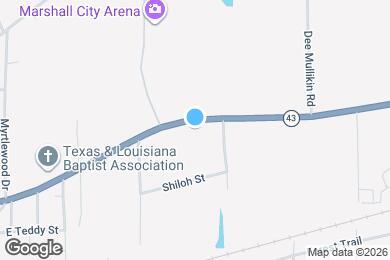 Map image of the property - 3404 Karnack Hwy