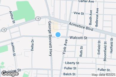 Map image of the property - 435 Walcott St