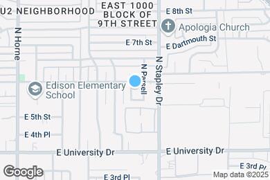 Map image of the property - 551 N Spencer
