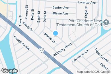 Map image of the property - 20253 Navajo Ln