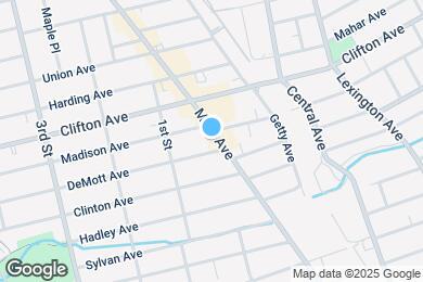 Map image of the property - 1109 Main Ave