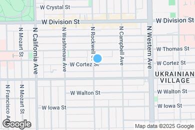 Map image of the property - 2555 W Cortez St