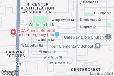 Map image of the property - 128 W Indigo St