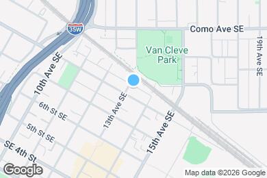 Map image of the property - 808 13th Ave SE
