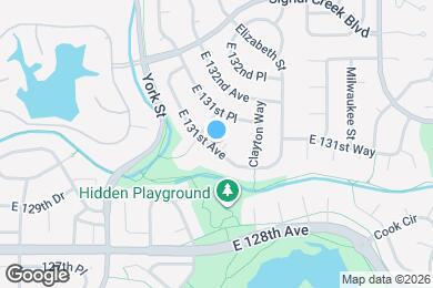 Map image of the property - 13103 Clayton Ct