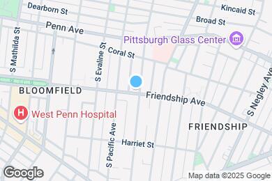 Map image of the property - 250 S Atlantic Ave