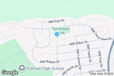 Map image of the property - 2342 NW Ridgeline Dr