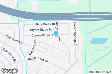 Map image of the property - 15802 Ridgecroft Rd