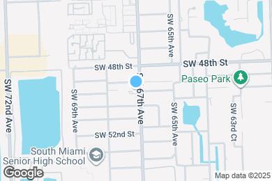 Map image of the property - 6701 SW 49th Ter