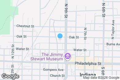 Map image of the property - 926 Oak St