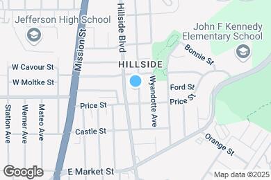 Map image of the property - 354 Abbot Ave