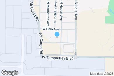 Map image of the property - 4104 N Hubert Ave