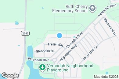 Map image of the property - 3105 Oakcrest Dr