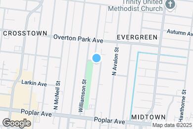 Map image of the property - 327 N Willett St