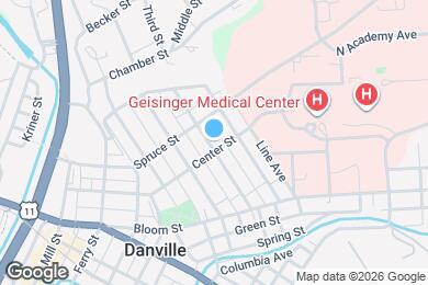 Map image of the property - 1118 Vine St