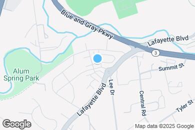 Map image of the property - 1107 Rampart Dr