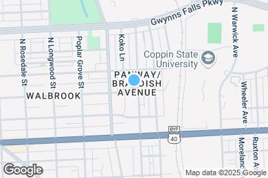 Map image of the property - 2100 Ashburton St