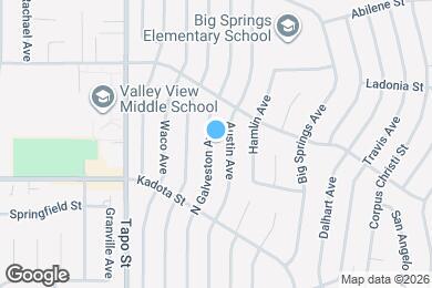 Map image of the property - 3308 N Galveston Ave