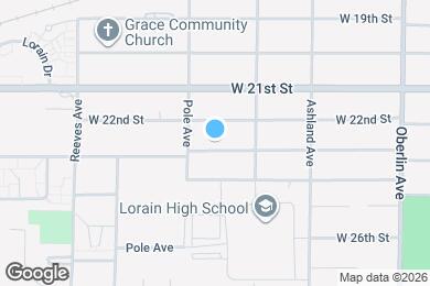 Map image of the property - 1604 W 23rd St